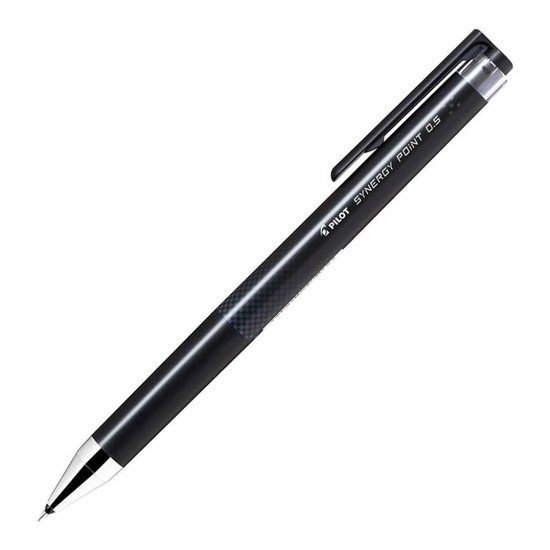 Pilot Synergy Point F Gel Pen Black (BLRT-SNP5-B) (PILBLRT-SNP5-B)-PILBLRT-SNP5-B