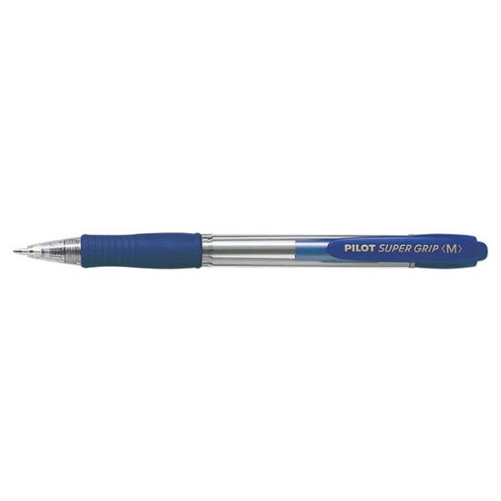 Pilot Ballpoint Pen Super Grip M Red (BPGP-10R-M) (PILBPGP-10R-M)-PILBPGP-10R-M