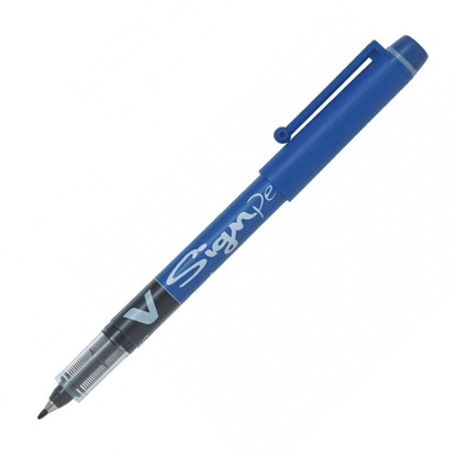 Pilot V-Sign Pen 0.6 Ballpoint Blue (SW-VSPL) (PILSWVSPL)-PILSWVSPL
