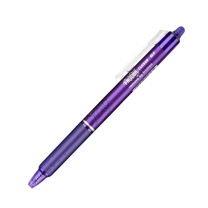 Pilot Rollerball Pen Frixion Clicker M Violet (BLRT-FR7-VI) (PILBLRT-FR7-VI)-PILBLRT-FR7-VI