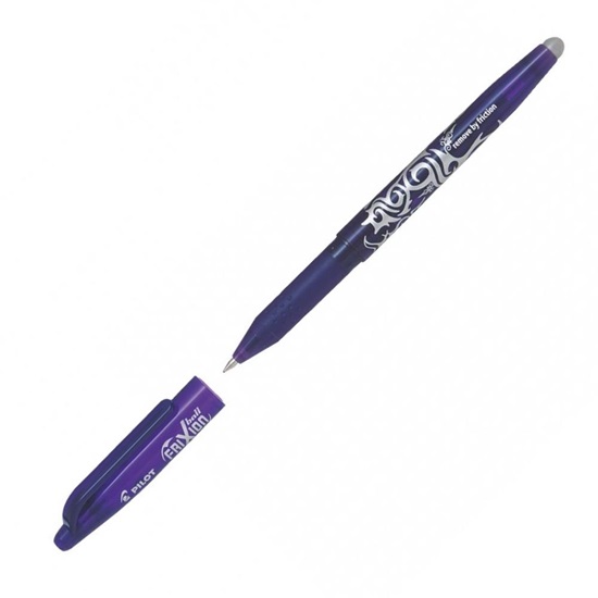 Pilot Rollerball Pen Frixion M Violet (BL-FR7-VI) (PILBL-FR7-VI)-PILBL-FR7-VI