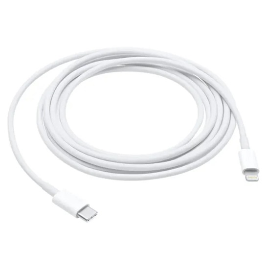 Apple USB-C to Lightning Cable 18W 2m White (MW2R3ZM/A) (APPMW2R3ZM-A)-APPMW2R3ZM-A