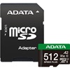 Adata mSD Speed+ 512G UHS1 U3 V30 A2 180/160MB/s+adap (UD512GUI3V30A2SP-RA1) (ADAUD512GUI3V30A2SP-RA1)-ADAUD512GUI3V30A2SP-RA1