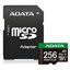 Adata mSD Speed+ 256G UHS1 U3 V30 A2 180/160MB/s+ada (UD256GUI3V30A2SP-RA1) (ADAUD256GUI3V30A2SP-RA1)-ADAUD256GUI3V30A2SP-RA1
