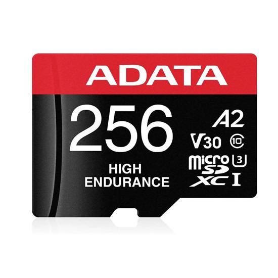 Adata mSD HighEnd 256GB UHS1 U3 V30 A2 100/85MB/s+Ad (AUSDX256GUI3V30SHA2-RA1) (ADAAUSDX256GUI3V30SHA2-RA1)-ADAAUSDX256GUI3V30SHA2-RA1