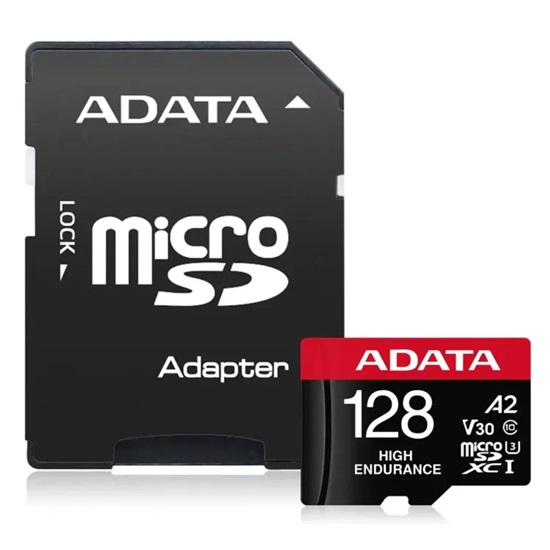 Adata memory card 128 GB MicroSDXC UHS-I Class 10 (AUSDX128GUI3V30SHA2-RA1) (ADAAUSDX128GUI3V30SHA2-RA1)-ADAAUSDX128GUI3V30SHA2-RA1