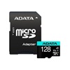Adata mSD PremierPro 128 GB UHS1 U3 V30 A2+adapter (AUSDX128GUI3V30SA2-RA1) (ADAAUSDX128GUI3V30SA2-RA1)-ADAAUSDX128GUI3V30SA2-RA1
