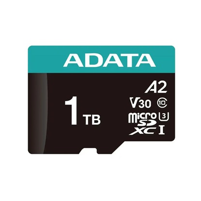 Adata mSD PremierPro 1TB UHS1 U3 V30 100/85 MB/s+adap (AUSDX1TUI3V30SA2-RA1) (ADAAUSDX1TUI3V30SA2-RA1)-ADAAUSDX1TUI3V30SA2-RA1