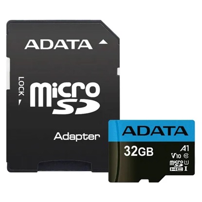 Adata 32GB microSDHC Class 10 UHS-I (AUSDH32GUICL10A1-RA1) (ADAAUSDH32GUICL10A1-RA1)-ADAAUSDH32GUICL10A1-RA1