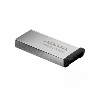 Adata UR350 64GB USB 3.2 Gen2 Metal Black (UR350-64G-RSR/BK) (ADAUR350-64G-RSR-BK)-ADAUR350-64G-RSR-BK