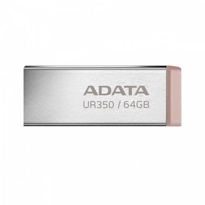 Adata UR350 64GB USB 3.2 Gen2 Metal Brown (UR350-64G-RSR/BG) (ADAUR350-64G-RSR-BG)-ADAUR350-64G-RSR-BG