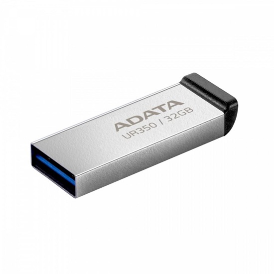 Adata UR350 32GB USB 3.2 Gen2 Metal Black (UR350-32G-RSR/BK) (ADAUR350-32G-RSR-BK)-ADAUR350-32G-RSR-BK