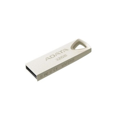Adata DashDrive UV210 32G USB Metallic Alu (AUV210-32G-RGD) (ADAAUV210-32G-RGD)-ADAAUV210-32G-RGD