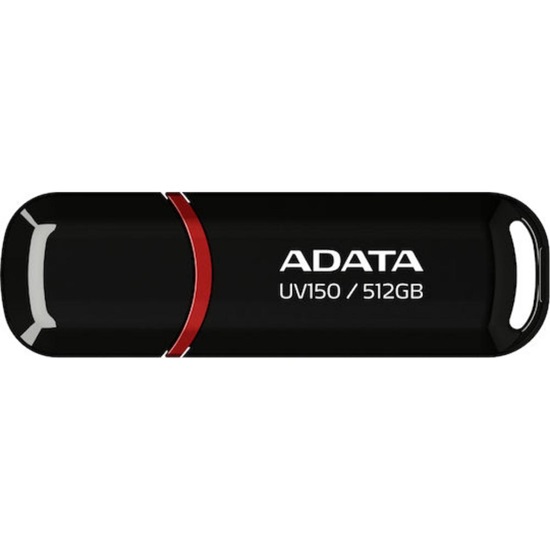 Adata UV150 512GB USB 3.2 Black (AUV150-512G-RBK) (ADAAUV150-512G-RBK)-ADAAUV150-512G-RBK