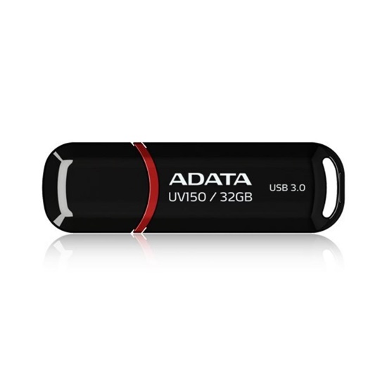 Adata DashDrive Value UV150 32GB USB 3.0 Black (AUV150-32G-RBK) (ADAAUV150-32G-RBK)-ADAAUV150-32G-RBK