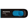 Adata DashDrive UV128 128GB USB flash drive USB Type-A 3.2 Gen 1 (3.1 Gen 1) Black Blue (AUV128-128G-RBE) (ADAAUV128-128G-RBE)-ADAAUV128-128G-RBE