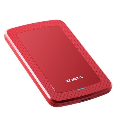 Adata DashDrive HV300 2TB 2.5 USB 3.1 Red (AHV300-2TU31-CRD) (ADAAHV300-2TU31-CRD)-ADAAHV300-2TU31-CRD