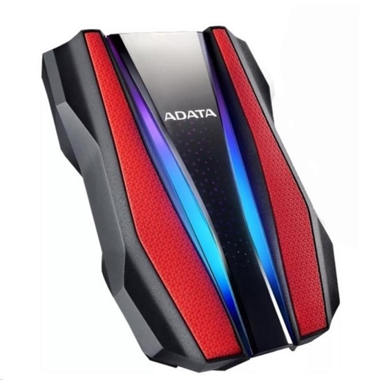 Adata Durable HD770G 2TB USB 3.2 Red (AHD770G-2TU32G1-CRD) (ADAAHD770G-2TU32G1-CRD)-ADAAHD770G-2TU32G1-CRD