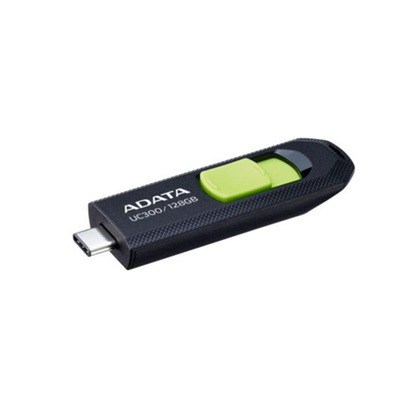 Adata UC300 128GB USB 3.2-C Gen1 (ACHO-UC300-128G-RBK/GN) (ADAACHO-UC300-128G-RBK-GN)-ADAACHO-UC300-128G-RBK-GN