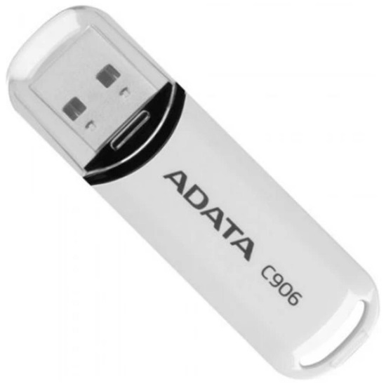 Adata 32GB C906 USB flash drive USB Type-A 2.0 White (AC906-32G-RWH) (ADAAC906-32G-RWH)-ADAAC906-32G-RWH