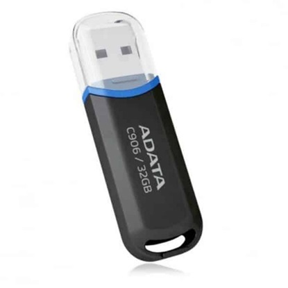 Adata 32GB C906 USB flash drive USB Type-A 2.0 Black (AC906-32G-RBK) (ADAAC906-32G-RBK)-ADAAC906-32G-RBK