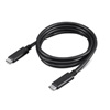 Lenovo Cable USB-C 1m Black (4X90U90619) (LEN4X90U90619)-LEN4X90U90619
