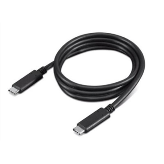 Lenovo Cable USB-C 1m Black (4X90U90619) (LEN4X90U90619)-LEN4X90U90619