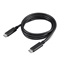 Lenovo Cable USB-C 1m Black (4X90U90619) (LEN4X90U90619)-LEN4X90U90619