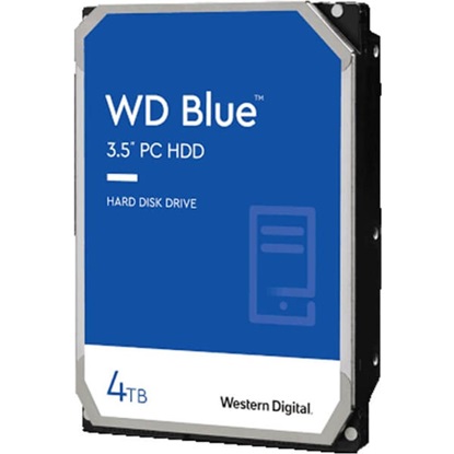 Western Digital Blue 4TB HDD 3.5" SATA III 5400rpm 256MB (WD40EZAX)-WD40EZAX
