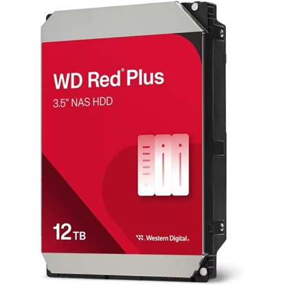 Western Digital Red Plus 12TB HDD 3.5" SATA III 7200rpm 256MB Cache NAS (WD120EFGX)-WD120EFGX