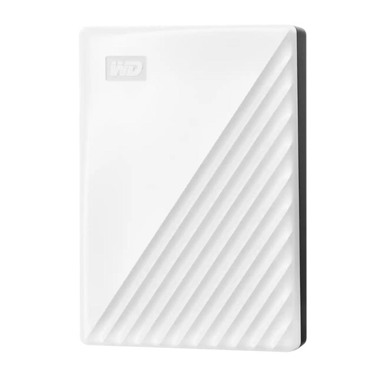 Western Digital Εξωτερικός Σκληρός Δίσκος 6TB MyPassport USB3.0 White (WDBR9S0060BWT-WESN)-WDBR9S0060BWT-WESN