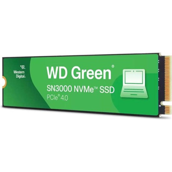 Western Digital Green SN3000 SSD 500GB M.2 NVMe PCI Express 4.0 (WDS500G4G0E)-WDS500G4G0E
