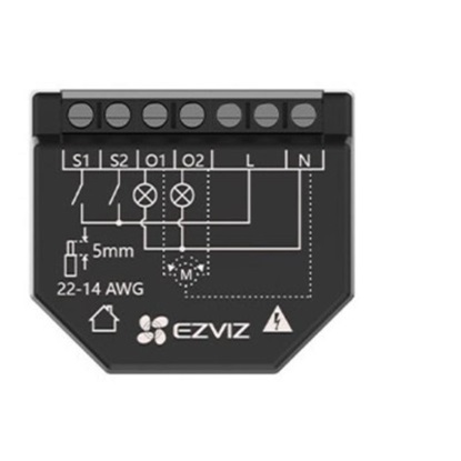 Ezviz T36WM Smart Relay for Lighting Control and Motor (304800351) (EZVCS-T36)-EZVCS-T36