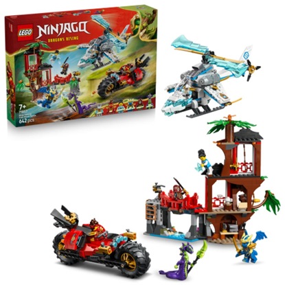 Lego Ninjago Showdown at the treehouse with the Ninja Bike (71857) (LGO71857)-LGO71857