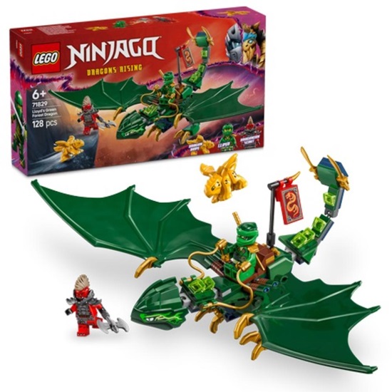 Lego Ninjago Lloyd's Green Forest Dragon (71829) (LGO71829)-LGO71829