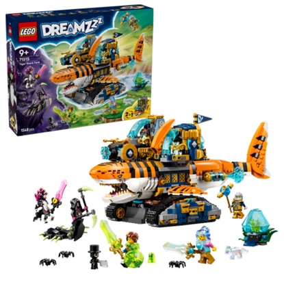 Lego DREAMZZz Tiger Shark Vehicle (71515) (LGO71515)-LGO71515