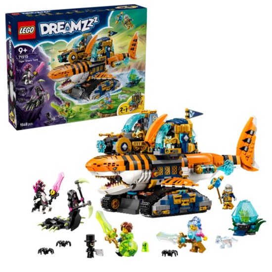 Lego DREAMZZz Tiger Shark Vehicle (71515) (LGO71515)-LGO71515