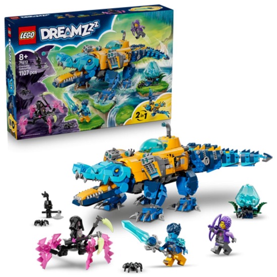 Lego DREAMZZz Crocodile Submarine (71512) (LGO71512)-LGO71512