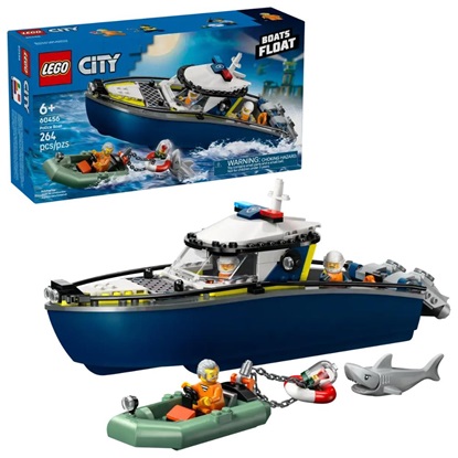 Lego City chase in a police boat (60456) (LGO60456)-LGO60456
