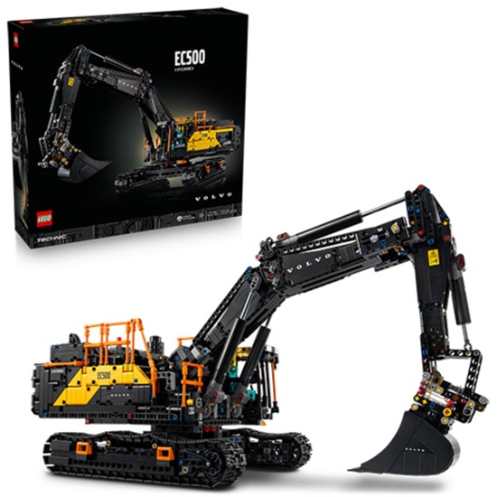 Lego Technic Volvo EC500 Hybrid Excavator (42215) (LGO42215)-LGO42215