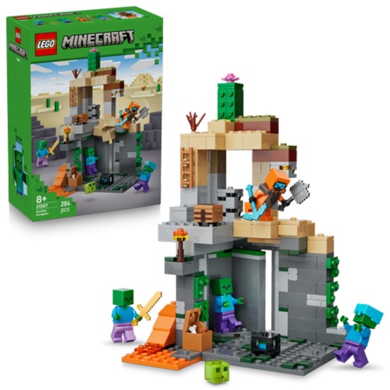 Lego Minecraft Zombie Dungeon (21587) (LGO21587)-LGO21587