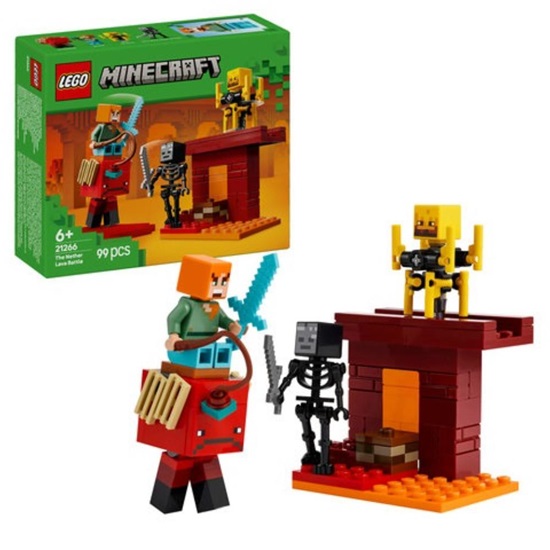 Lego Minecraft The Lava Duel In The Nether (21266) (LGO21266)-LGO21266