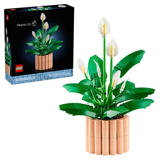 Lego Botanicals Peace Lily (11504) (LGO11504)-LGO11504
