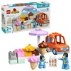 Lego Duplo Bluey Ice Cream Parlor Trip with Bluey (10458) (LGO10458)-LGO10458