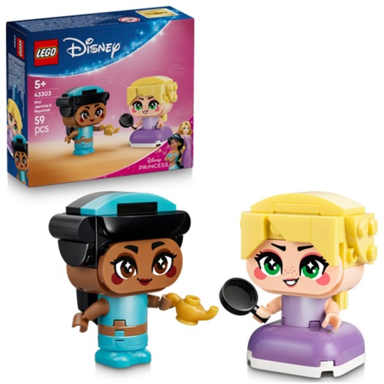LEGO Disney Mini Jasmine & Rapunzel (43303) (LGO43303)-LGO43303