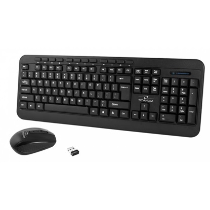 Esperanza Titanum Wireless Set Keyboard+mouse Akron Us (TK109) (ESPTK109)-ESPTK109