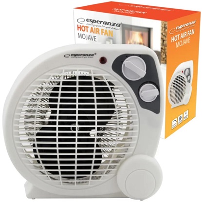 Esperanza Heating Fan 1000/2000w Majove (EHH002) (ESPEHH002)-ESPEHH002