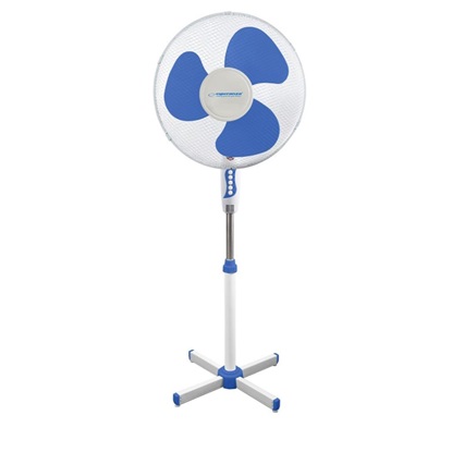 Esperanza Cooling Fan Hurricane White-blue Ehf001wb (EHF001WB) (ESPEHF001WB)-ESPEHF001WB