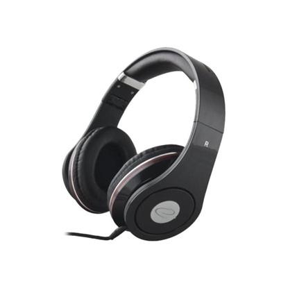 Esperanza Headphones Audio Stereo Eh141k Renell Black (EH141K) (ESPEH141K)-ESPEH141K