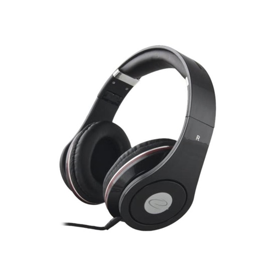 Esperanza Headphones Audio Stereo Eh141k Renell Black (EH141K) (ESPEH141K)-ESPEH141K